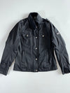 Vintage Spirit Motors Black Military Style Moto Jacket Paded (XS)