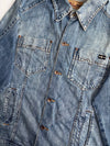 Bigstar Denim Culture Vintage Wash Trucker Jacket – Blue (XL)