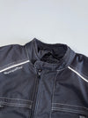 Drive SympaTex Cordura Reflective Piping Armored Textile Moto Jacket (Paded) (L)