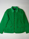 Polo Ralph Lauren Green Quilted Corduroy Collar Jacket Women’s (S)