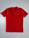 Lee Red Polo (Tipped Collar) Regular (M)