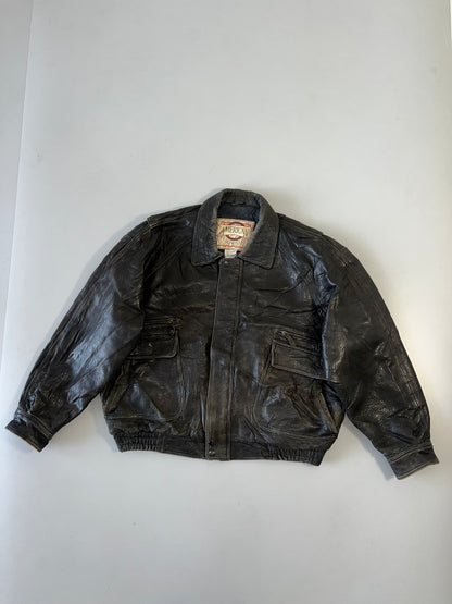 ZSuper Premium (RARE) Heavy Original Leather Jacket (SUPER PREMIUM) (XL/2XL)