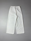 Polo Ralph Lauren White Multicolor Pony Embroidered Wide Leg Jeans (W:26) (L:35.5)