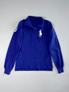 Polo Ralph Lauren Big Pony Long-Sleeve Polo Shirt – Royal Blue, Size (XS/S)
