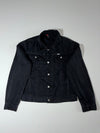 Diesel Classic Denim Trucker Jacket – Black (M)