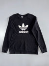 Adidas Originals | Trefoil Logo Crewneck Sweatshirt | Black |(XL)