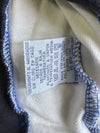 Polo Ralph Lauren Classic Fit Norway NOR #8 Big Pony Sailing Patch Colorblock Long Sleeve Rugby Shirt Blue (M)