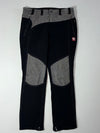 Vintage Black Yak Black Grey Wool Panel Hiking Pants (W:34) (L:39)