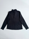 The North Face Quarter Zip Fleece – Black(M)