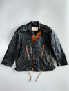 Di Capra International Two-Tone Leather Jacket (Xl)