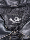 JSFN Sweden Black Quilted-Lining Leather Jacket (M)