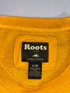 Roots Beaver Logo Crewneck Sweatshirt – Gold/Green (M)