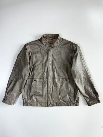 Etches Leather Premium Original Leather Jacket (L)