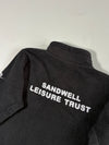 Vintage Russell Black Fleece Zip-Up Jacket Women’s (M)