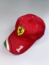 Vintage Ferrari Racing #1 Cap (Adjustable)