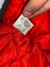 Brooklyn Industries Hooded Parka with Red Quilted Lining – Charcoal (M)