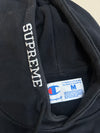 Supreme x Champion | Pullover Hoodie Black (S)