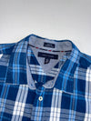 Tommy Hilfiger Custom Fit Plaid Short Sleeve Shirt(S)