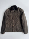 Hush | Olive Faux Fur Collar Jacket (M)
