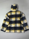 MLB New York Mets Plaid Sherpa Hooded Jacket (XL/2XL)