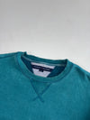 Tommy Hilfiger Teal Crewneck Sweatshirt (Xl)