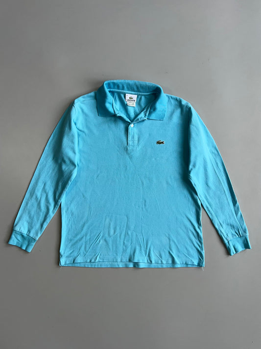 Lacoste Classic Long Sleeve Piqué Polo Shirt | Sky Blue T-shirt (S)