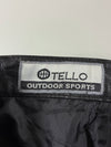 Vintage Otello Outdoor Sports Black Leather Straight Pants (W:36) (L:40)