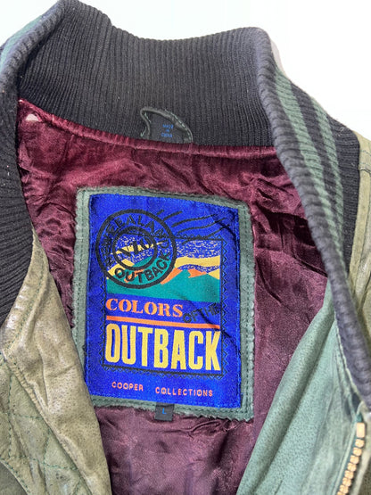 !                              Outback Super Premium Original Leather Jacket (XL)