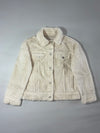 GAP Vintage Sherpa Fleece Trucker Jacket – Cream (S)