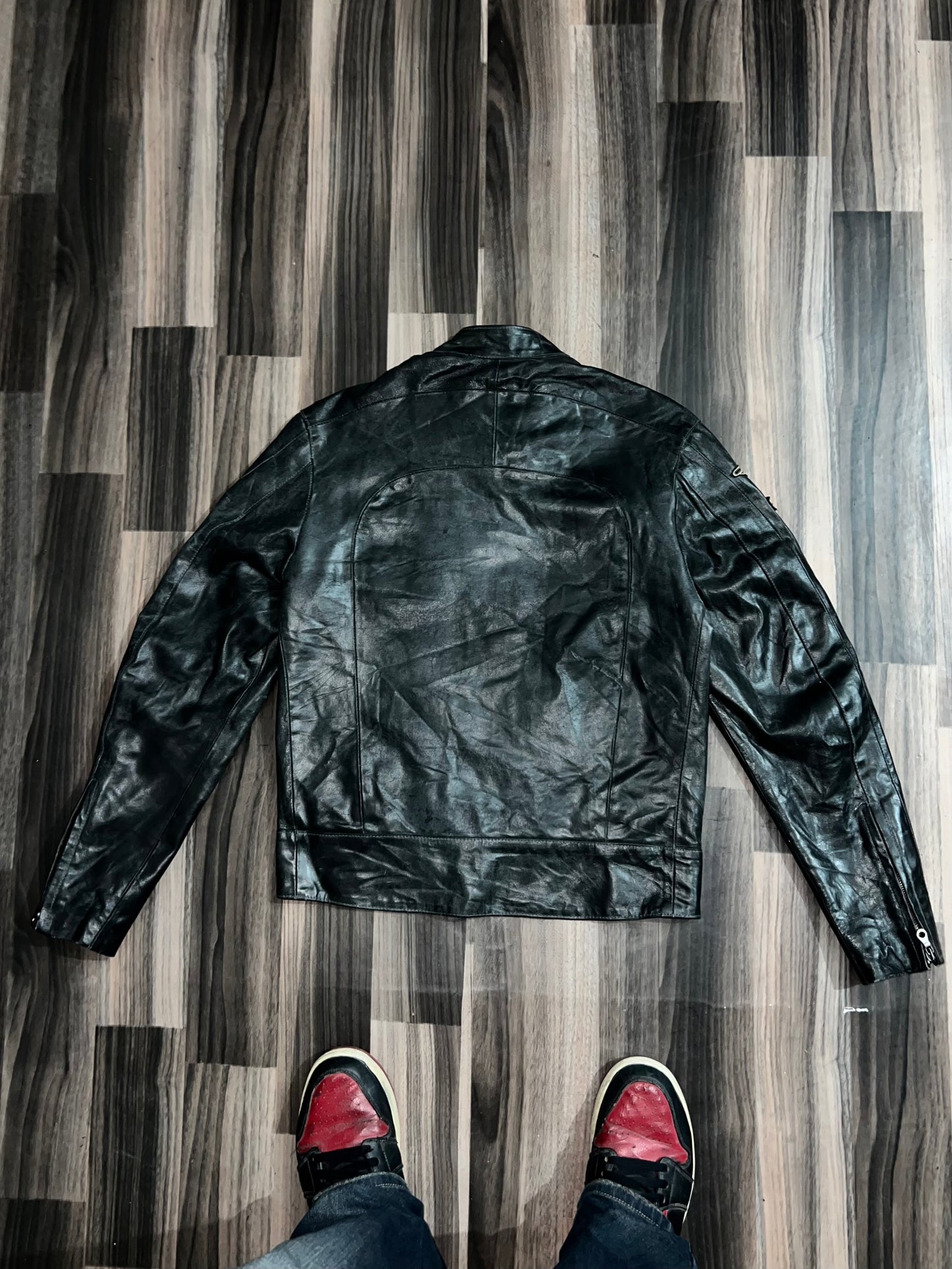 ZDUCATI* Genuine Leather Jacket (S/M)