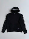 With Indiscrimination” Graphic Hoodie  (M)
