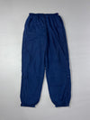 Vintage 90s Nike Lined Nylon Track Pants with Zip Ankles (W:30) (L:43)