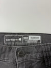 Carhartt Washed Black Relaxed Fit Carpenter Pants (W:30) (L:39)