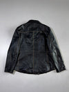 JSFN Sweden Black Quilted-Lining Leather Jacket (M)