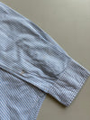 Tommy Hilfiger Blue & White Striped Oxford Button-Down Shirt (S)