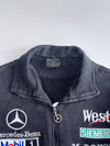 McLaren F1 x Mercedes-Benz x West | Vintage Racing Sweatshirt Jacket | Faded Black | (M)