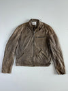 Gas Premium Original Bomber Leather Jacket (M)