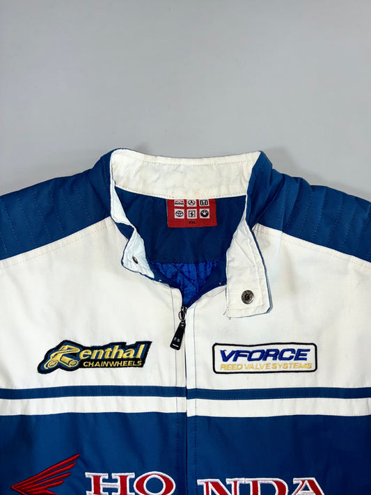 Honda Racing Vintage Moto Embroidered Jacket (L)