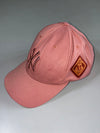 MLB NY Yankees Cap – Dusty Rose with Metallic Logo (Adjustable)