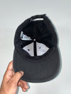 Vintage Kappa Black Embroidered Logo Cap (Adjustable)