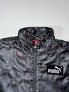 Puma Metallic Shimmer Zip-Up Track Jacket (S)