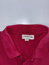 Lacoste Classic Fit Polo Shirt  Maroon/Burgundy (L)