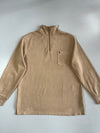 Polo Ralph Lauren Camel Quarter-Zip Pullover (L/Xl)