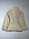 Jeep Cream Sherpa Fleece Zip Jacket  (S)