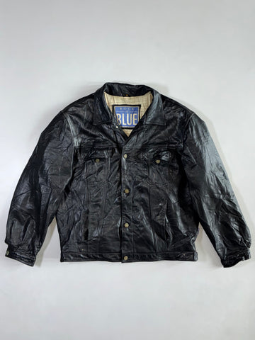 Rock ‘N’ Blue Premium Original Leather Jacket (XL)