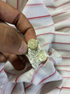 Lacoste Sport Striped Short Sleeve Button-Up Shirt  (XL)