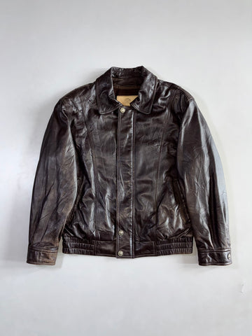 Antonovich Jindo Vintage Dark Brown   Genuine Leather lJacket (M)