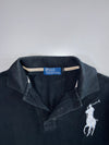 Polo Ralph Lauren | Big Pony Polo embroidered logo Black TEE- (L)