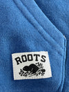 Roots Italia 'ITA' Crest Zip-Up Hoodie – Azzurri Blue (S)