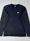 Nike Sportswear Club Crewneck Sweatshirt – Black – (M)